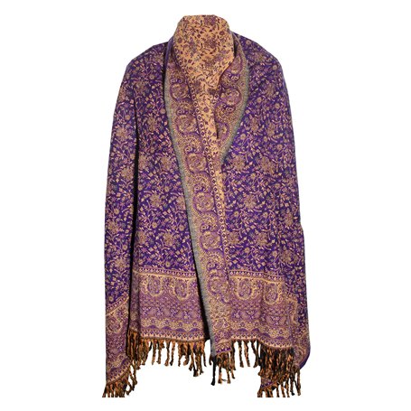 Écharpe d'hiver en pure laine de yak pashmina épaisse pour homme et femme