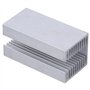 CHICIRIS Dissipateur De Chaleur En Aluminium, Type U, 100x50x50mm, HS-U100-50-50