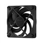 Ventilateur PC - FRACTAL DESIGN - Momentum 14 - FDB - Contrôle PWM - Pales balayées qui réduit le bruit - Noir