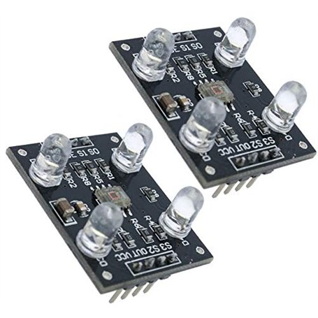 TECNOIOT 2pcs tcs230 tcs3200 Color Recognition Sensor Detector RGB Color Sensor módulos