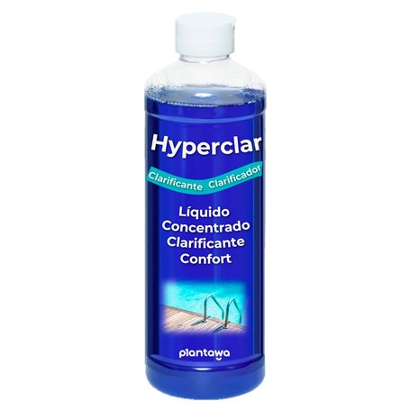 PLANTAWA Clarifiant Piscine 500 ML | Clarificateur Super Concentré pour éliminer la Turbidité et Les Graisses | Détendeur d'eau