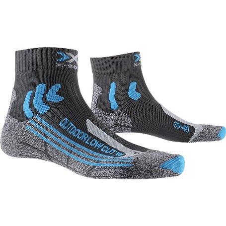 X-Socks Trek Outdoor Low Cut Chaussette Randonnée Gris Femmes Taille 39-40