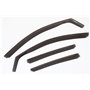 Lot de 4 déflecteurs d'air compatibles avec Renault Clio MK4 5 portes Hatchback 2013 2014 2015 2016 2017 2018 2019