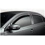 Lot de 4 déflecteurs d'air compatibles avec Renault Clio MK4 5 portes Hatchback 2013 2014 2015 2016 2017 2018 2019