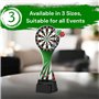 Trophy Monster Trophée de Fléchettes Taille 190mm | pour Clubs, Pubs et ligues | Fabriqué à partir d'acrylique imprimé de 6 mm d