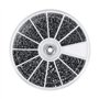 Kit d'assortiment de Petites Mini vis écrous 600pcs 12 Types de boulons boulons Attaches Assorties M1 M1.2 M1.4 M1.6 pour Montre