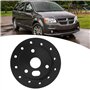 Nikou Hub Spacer Pad Polished Steering Wheel to Grant 3 Hole 0.5in High Precision Stable Universal for 6 Hole Adapter(Noir)
