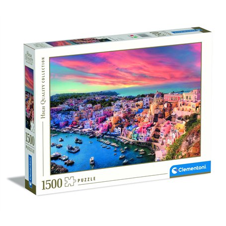 Clementoni - Puzzle 1500 pièces - Procida Island