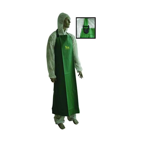 Vigor - grembiule p/giardino vigor pvc pesante verde 90x130 cm - 22882