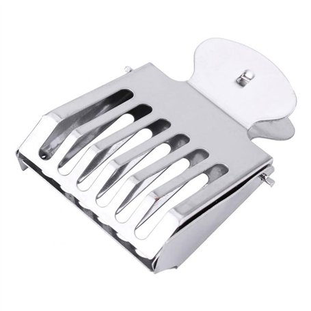 Pince de Receveur d'abeille Pince de Cage de marquage en Acier Inoxydable Pince de Attrape-Abeille Reine Outil de Capture Gadget