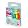 LEGAMI Mini surligneurs – Lot de 12 stylos – Teddy's Mood & Teddy's Style – Couleurs pastel et fluo