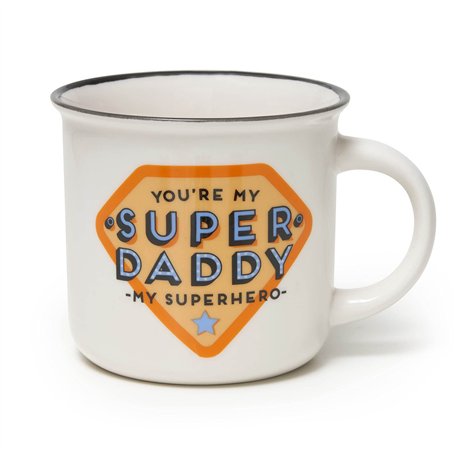 Legami Cup-Puccino Daddy Tasse en porcelaine Multicolore
