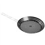 MasterCook Panier Rond perforé pour Barbecue en Acier Inoxydable