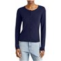 United Colors of Benetton Maglia Coreana M/L 1091d5558 Cardigan, Bleu, XXS Femme