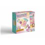 GLITZY, Coffret Spray on Tie & Dye, Loisirs Créatifs,Création de Ses Propres Accessoires en Tie & Dye, 1 Tee-Shirt 1 Chouchou et