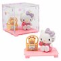 Hello Kitty, 1 Figurine 4,5cm et Accessoires dans Une Boite Transparente, Série Sweetheart Playmate, Modèle aléatoire, pour Les