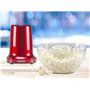 BEPER P101CUD052 Machine a Pop Corn à air Chaud - Machine Pop Corn avec Bol à popcorn Extractible Sans Graisse ni Huile Rouge