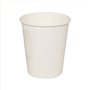 Virsus - Lot de 300 gobelets en carton blanc biodégradable