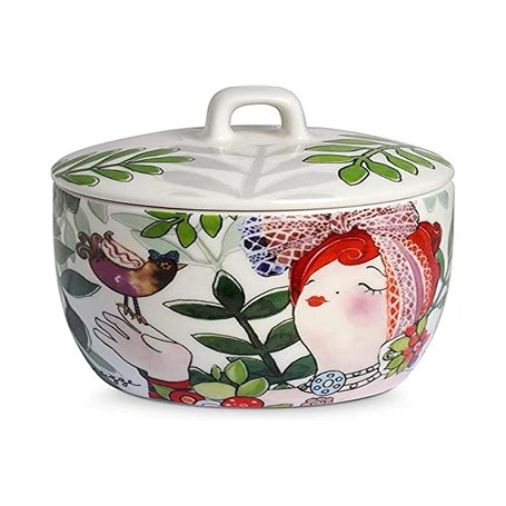 EGAN Sucrier Céramique Marionnettes