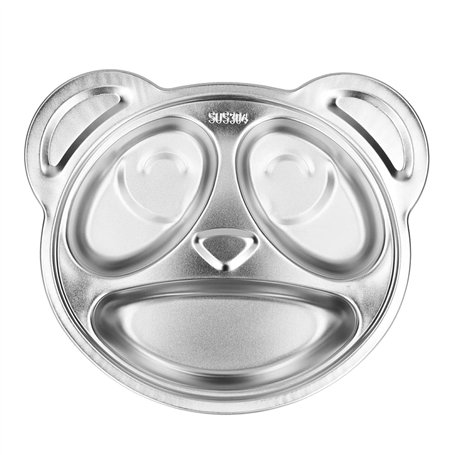 Assiette en Acier Inoxydable