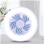 Ventilateur De Plafond Muet Avec Lumière Led, Ventilateurs De Plafond Avec Lampes, Conception De Lampe En Matériau Anti-éblouiss