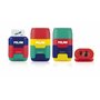 MILAN BYM10315 Compact Mix Taille-crayons avec 2 Caoutchouc de remplacement