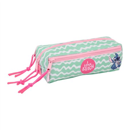 Trousse Fourre-Tout Triple Lilo & Stitch Ice cream Rose 22 x 8