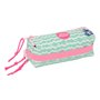 Trousse Fourre-Tout Triple Lilo & Stitch Ice cream Rose 22 x 8,5 x 6 cm