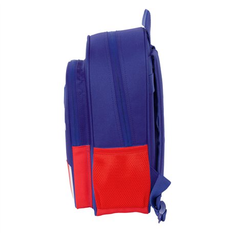 Cartable Atlético Madrid Bleu Blanc Rouge 27 x 33 x 10 cm