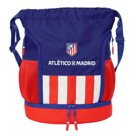 Sac à dos serré par des ficelles Atlético Madrid Bleu Blanc Rouge 35 x 40 x 1 cm