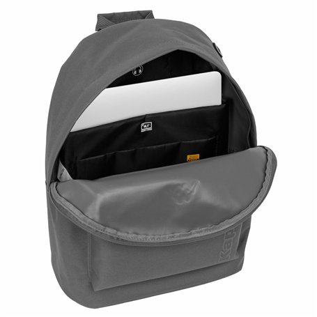 Cartable Kappa kappa basics Gris 31 x 41 x 16 cm