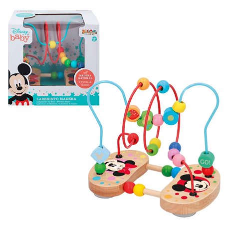 Disney Jeu de labyrinthes Abaco pour enfant Motricité fine Jouet labyrinthe en bois pour enfant Jouets en bois Montessori pour e