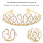 30e Anniversaire Tiara et Sash Strass Couronne pour 30 & Fabulous Sash et diadème 30 ans Tiara pour la Fête du Bon Anniversaire 