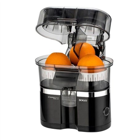 SOGO Presse-Agrumes Electrique XL - Presse-Orange 100W avec Ascenseur Automatique