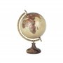 Art Deco Home - Globe Terrestre Marron 20 cm - 10127SG
