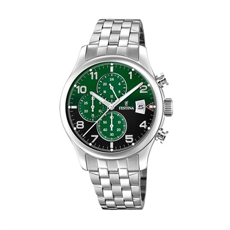 Montre Homme Festina F20374/7 Vert Argenté
