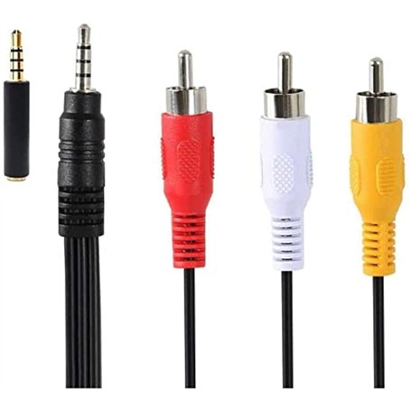 Padarsey Câble auxiliaire audio vidéo 3