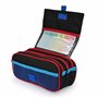 office box Colorline Trousse triple design avec grands compartiments intérieurs avec fermeture éclair individuelle, multicolore,