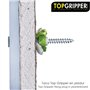 WOLFPACK LINEA PROFESIONAL - Blister Chevilles Topgripper bi-matière avec vis Ø 5 mm. 50 pièces Cheville d'ancrage Universelle, 