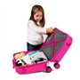 Disney Enjoy Minnie Icon Valise Enfant Rose 50x38x20 cms Rigide ABS Serrure à combinaison 34L 2,3Kgs 4 roues Bagage à main