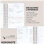 Kokonote - Agenda Semainier 2025 2026 | Agenda Scolaire 2024 2025 Lycée ou Étudiant, Weekly Planner