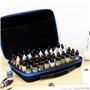 Hartem - Mallette Portable pour Encres à base Alcool et Peintures Acryliques pour le Modélisme et les Miniatures | Organisateur 