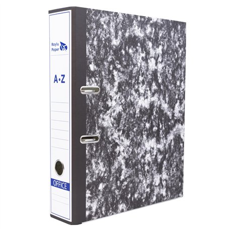 Raylu Paper Classeur à anneaux marbré