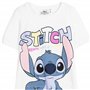 STITCH T-Shirt à Manches Courtes pour Enfant Blanc - Marque EAN : 8445484508079 - Taille : 12 Ans
