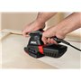 Skil Fox 3-en-1 7220AC Ponceuse Multifunction a Variateur de Vitesse (250W, 100 x 150 mm / 125 mm, Sac à Poussière, 10 Feuilles 