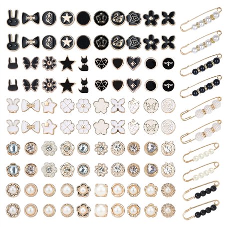 PYSEOSISE Broche de Boutons