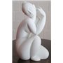 Sculpture - Nu féminin Assis - Figure de museumsshop - basé Une Amedeo Modigliani