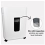 DESQ® Destructeur de Documents Niveau de sécurité P5 – Microcut (2500 Particules/A4), 2 x 12 mm, 20 litres, 10 Min. Non-Stop, 8 