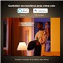 Philips Hue White & Color Ambiance Plafonnier Argenta avec trois spots, spots LED graduables pour le système d'éclairage Hue, co