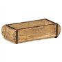 vidaXL Plateau 30x15x9 cm en Bois Massif recyclé